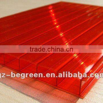 China Recycle PC Polycarbonate hollow sheet