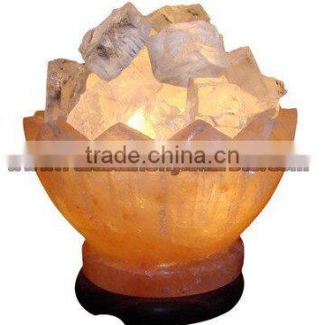 Beautifull Modern CRAFTED BOWLS SALT LAMPS photo-3