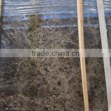 Dark emperador marble slab of extra class