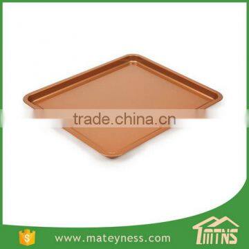 Air Fry Pan Set Gotham Steel Crispy Tray Copper Crisper photo-4