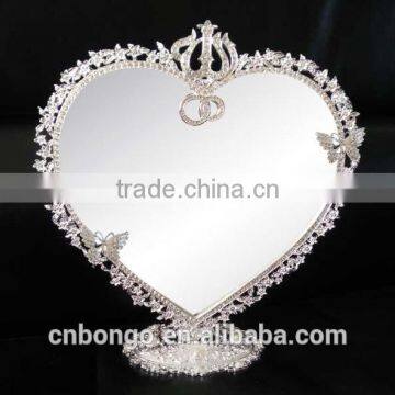 Silver Plated Muslim Mirror Islamic Mirror Metal Framed Mirrors photo-2