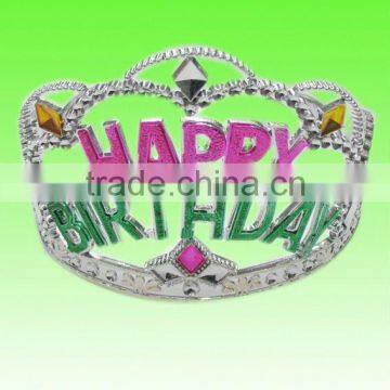 plastic birthday party crown