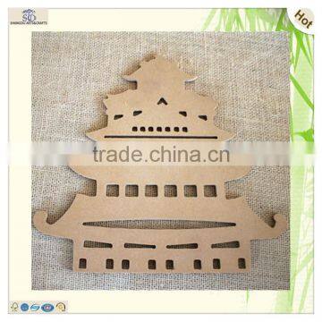 Cheap Home Decor Laser-cutting Engraving Wooden Gifts Craft