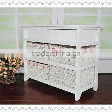 Новый дизайн 2015 года. Деревянный шкаф для дома с корзинами и ящиками. photo-2