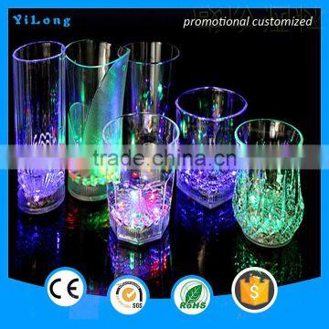 Wholesales popular led plastic lighting cup holder