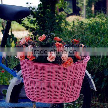 Wicker Hot Sale Shopping Bike Baskets photo-4
