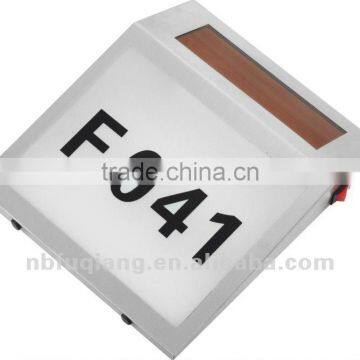 FQ-133 Solar House Numbers Light Solar Doorplate photo-3