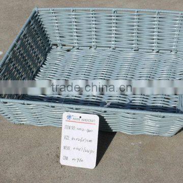 Customized Practical plastic hamper with handle