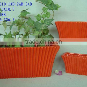 promotional ceramic garden planter for decoration