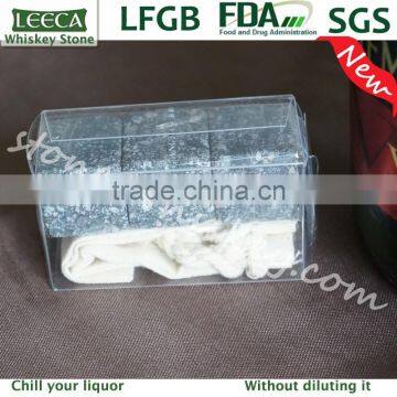 Set Whiskey Stone in PVC Box + Canvas Bag | Whiskey on Rock | Rock Whiskey Stone photo-2