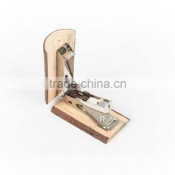 Small Rustic Wooden Stapler photo-2