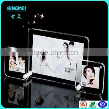 Clear Lovely Acrylic Photo Frame Acrylic Calendar Display Holder Tabletop Photo Frame photo-4