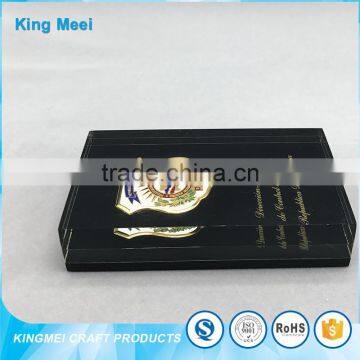 High Quality Acrylic Desk Acrylic Paper Weight Acrylic Coin Box photo-5