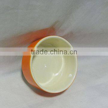 Ceramic animal feeding bowls