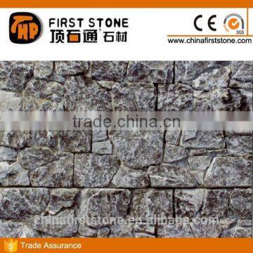 FSSW-292 Midnight Rock Tumbled Stone Wall Panel