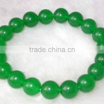 green round jade bracelet