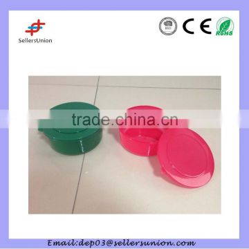 Christmas bowl round plastic bowl with lid