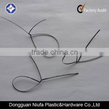 Round Wireless Plastic Coated Twist Tie for Electric Wire Packaging photo-3
