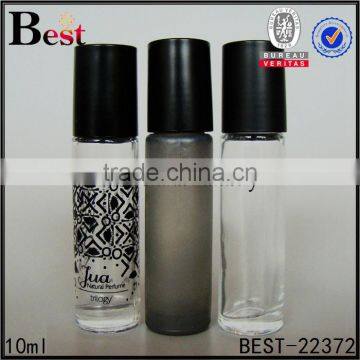 10ml Glass Roll on Bottle Mold Silk Screen Printing Perfume Bottle Glass With Stainless Steel Roller Ball China Supplier photo-4