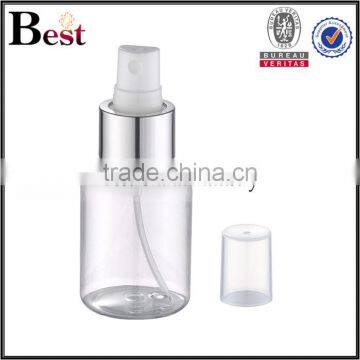 2017 Hot New Products Cosmetic Toner Fragrance Perfume Pet Plastic Cap Clear Aluminum 100ml Plastic Spray Bottle Personal Care photo-2