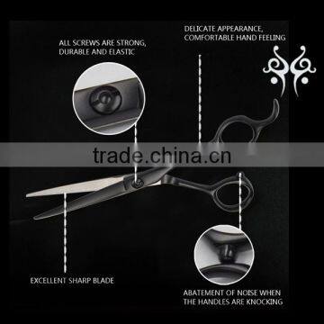 QJ-HC110 Most Popular Black High Quality Hair Scissor photo-3