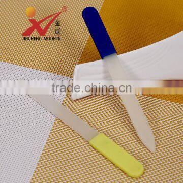 CIH01 OEM Disposalbe nail file buffer, fashion manicure different size glass nail file