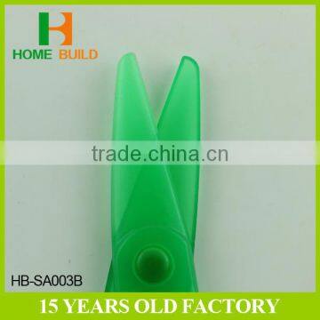 Factory Price HB-SA003B Full Plastic Material Kids Scissors photo-2