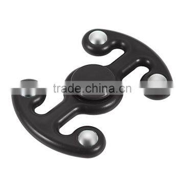 Fidget Hand Spinner Finger Toy Stress Reliever Killing Time Adults/Kids Black photo-5