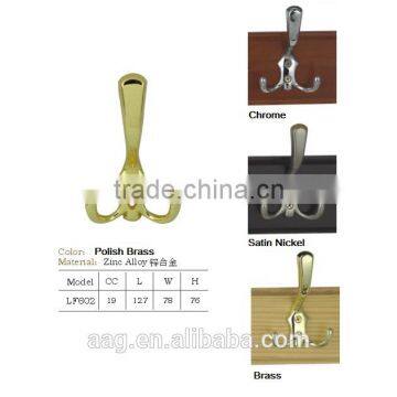 Factory Whole Sale Brass Stainless Steel Zinc Alloy Bar Cabinet Bathroom Door Handle Hook photo-2