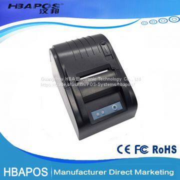 HBA-5890T Cheap Factory 58mm Portable Thermal Printer POS 58 Thermal Receipt Printer With Driver photo-5