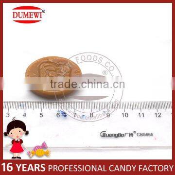Brown Sweet OEM Printing Hard Coconut Flavor Lollipop Candy photo-3