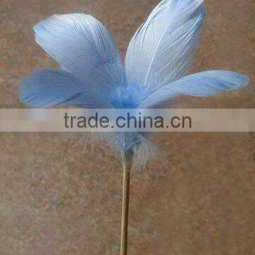 Feather+heart stick for Home,XM,Garden,Valentine day Deco