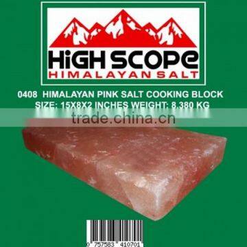 HIMALAYAN PINK SALT COOKING BLOCK SIZE 15X8X2 INCHES