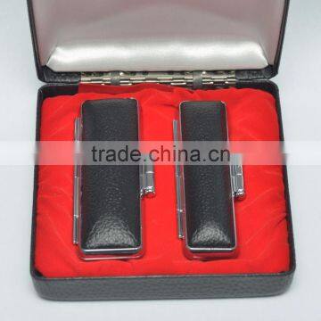 Chinese Cheapest Stamps Box /Leather Stamps Box /gift Box photo-3