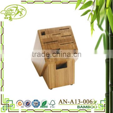 Aonong Eco-Friendly 11-Slot Bamboo Block