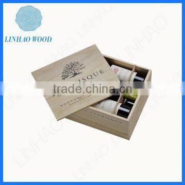 2015 Sliding Cover Wood 3 Litre Wine Box