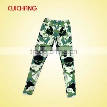 Wholesale Polyester/spandex Heat Transfer Custom Design Leggins, Swaetpants, Women Pants, Yoga Leggins NJSK-073 photo-5