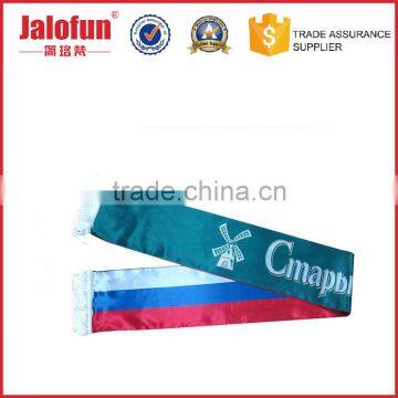 Cheap factory price custom China bamboo wool jacquard scarf