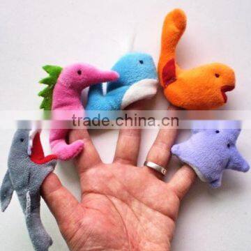 China cheap plush finger puppets for sale