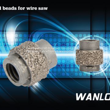 Diamond wire saw for stone cutting,  sintered diamond wire for quarrying ,stone cutting diamond tools