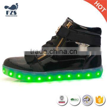 HFR-TS-14-2 Factory Price High Top Led Ladies Shoes photo-4