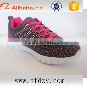 New More Comfortable Women Mesh Sport Running Shoe China Factory Supplier photo-2