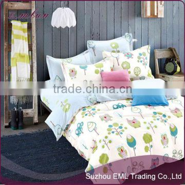 europe hot sale home textile pure cotton bedclothes and twill cloth bed linen four bedding sets EML-12-W1005