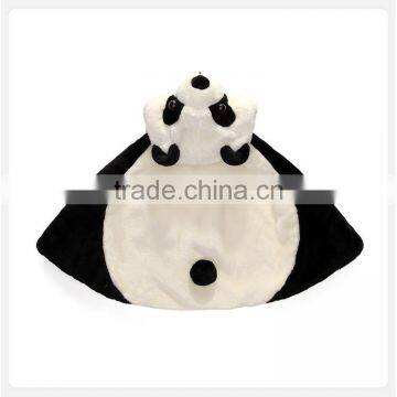 Child Cute Bear Hood Design White Kids Baby Girls Cloak Cape Winter Clothes photo-3