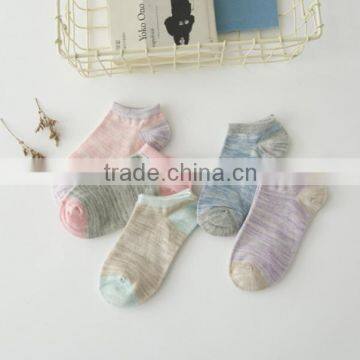 Zm40571b Hot Sale Women Cotton Socks Ladies Fancy Low-cut Liners Socks photo-6