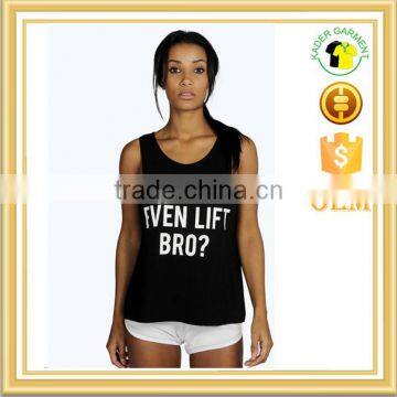 Custom Running Tank Top Cheap Loose Pattern Printed Tank Top photo-2