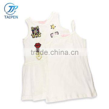 Tinta Roriz New Kids Dresses T16319 Summer Girls's Dress With Camisole 2pcs Casual Girls Dress Set Wholesale photo-5