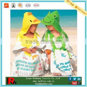 Trade Assurance Cotton Printed Poncho Towel