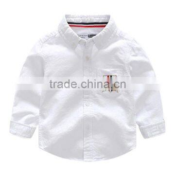 S33463W Boys Blouses Cute Dog Boys Clothing 2017 New Arrival Long Sleeve Shirt photo-3