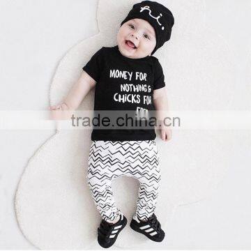 S17546A Summer Baby Boy Clothes Sets Newborn Boys Clothing Set photo-2